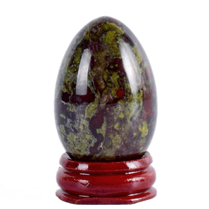 Dragon Bloodstone Yoni Egg