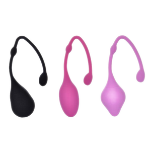 1 pc Pink Sperm-shaped Silicone Ben Wa Ball