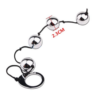 2cm Heavy Erotica Balls with Pull Ring