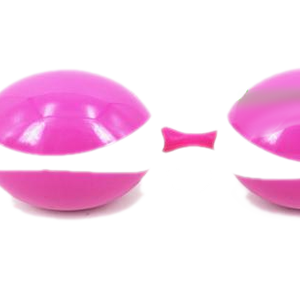 1 pc Pink Progressive Dual Beaded Anal Ben Wa Ball