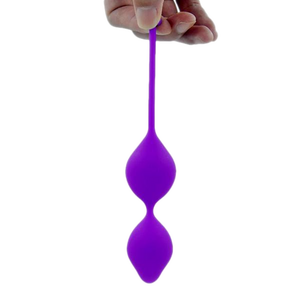 Color Me Purple Silicone Kegel Ball