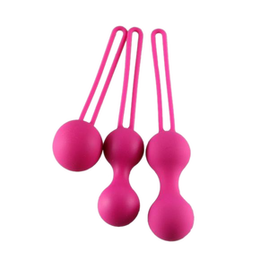 Orbs of Youth Pink Silicone Kegel Balls