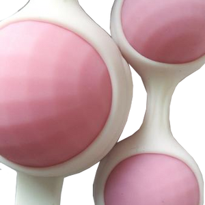 2 Pcs/Set Silicone Kegel Ball with Rubber Inner Ball